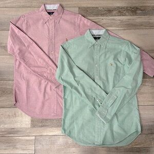 2 Ralph Lauren 🐎 Button Up dress shirts